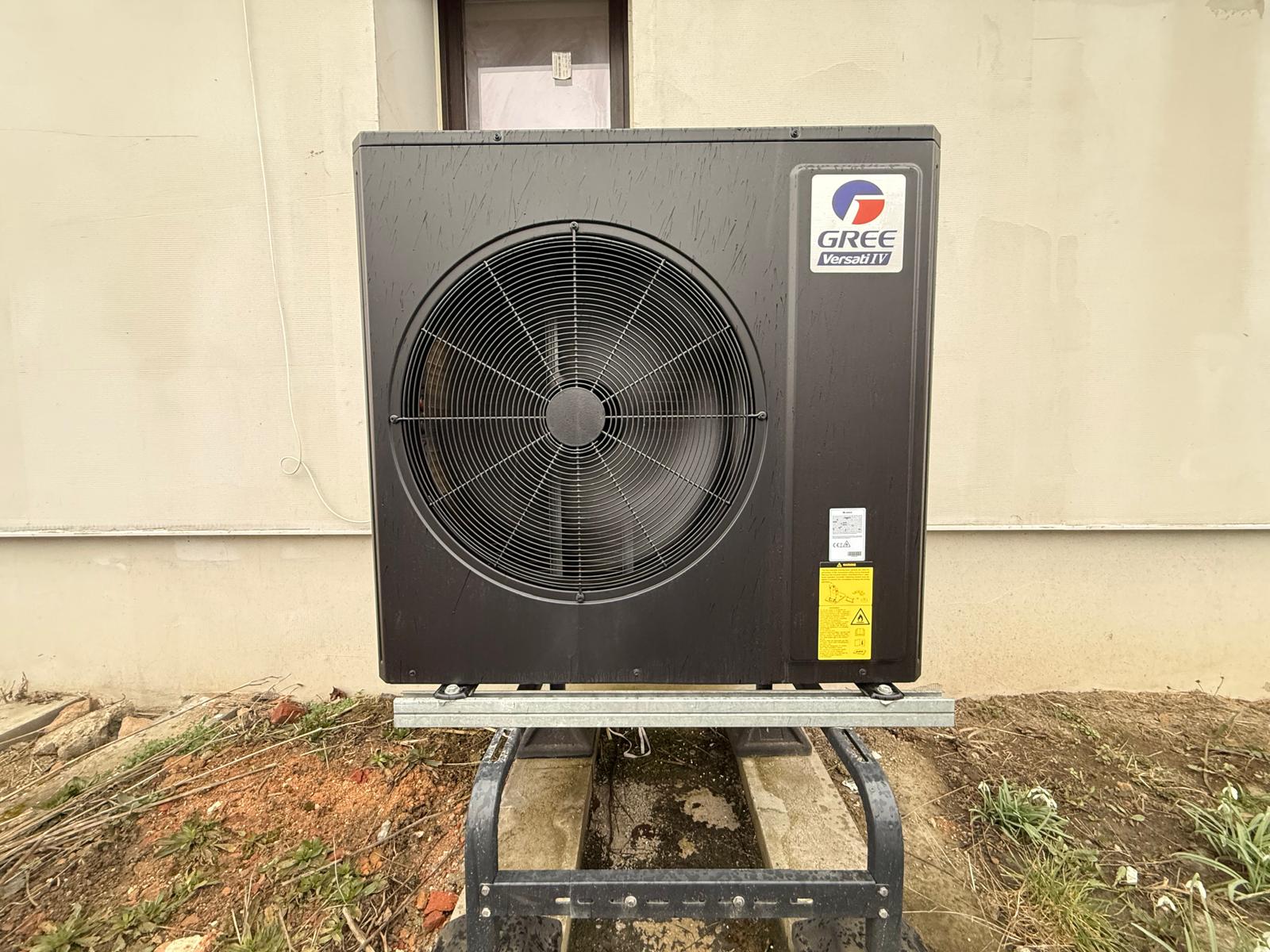 Tepelné čerpadlo Gree v Borovech