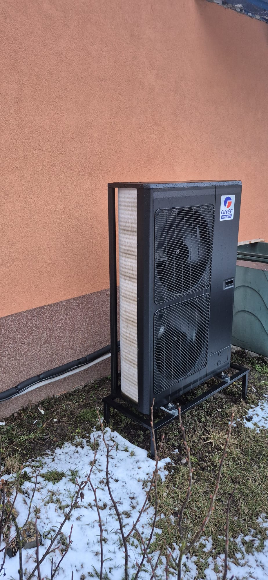 Tepelné čerpadlo Gree v Moravském Krumlově